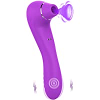  - FIDECH Succionador de Clítoris con Vibrador- 2 en 1 Estimulator para Mujer pro 2 next generation- Recargable USB Magnético- 10 Modos de Frecuencia- IPX7 100% Impermeable